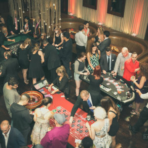 Ace High casino theme party night charity fundraiser event