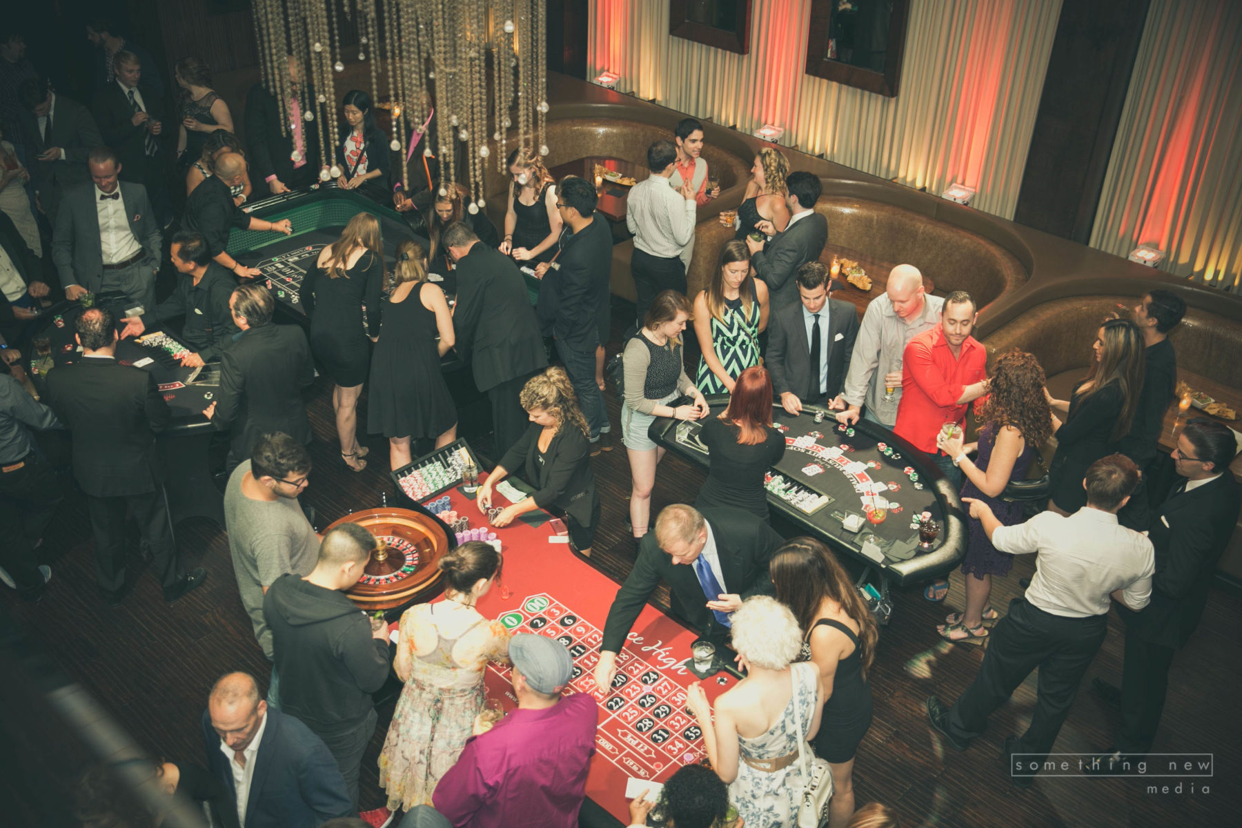 A casino theme party is always a hit with seniors in assisted