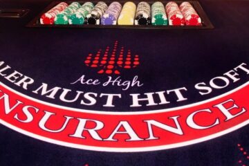 Ace High casino blackjack table rentals