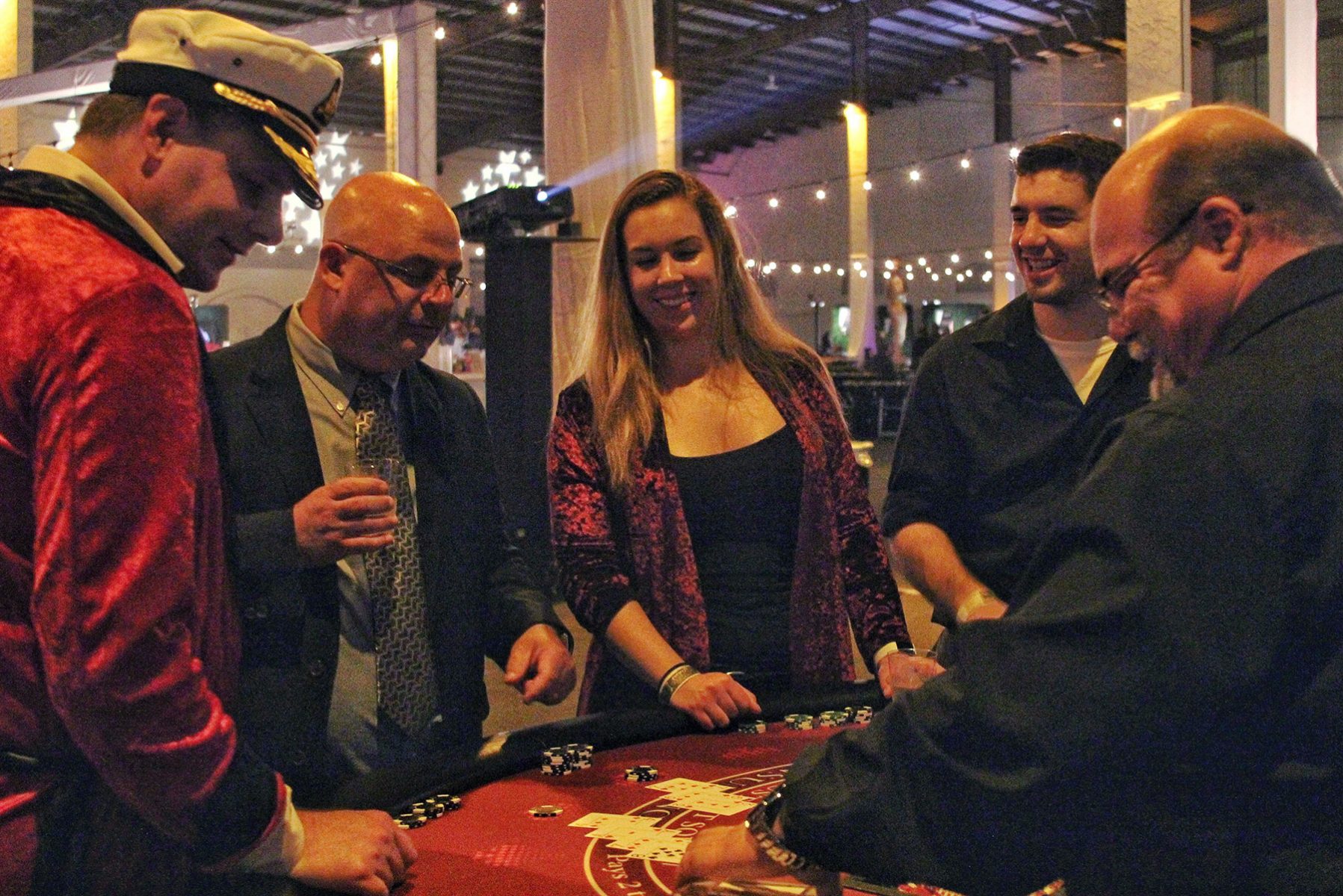 Ace High Casino rentals theme party