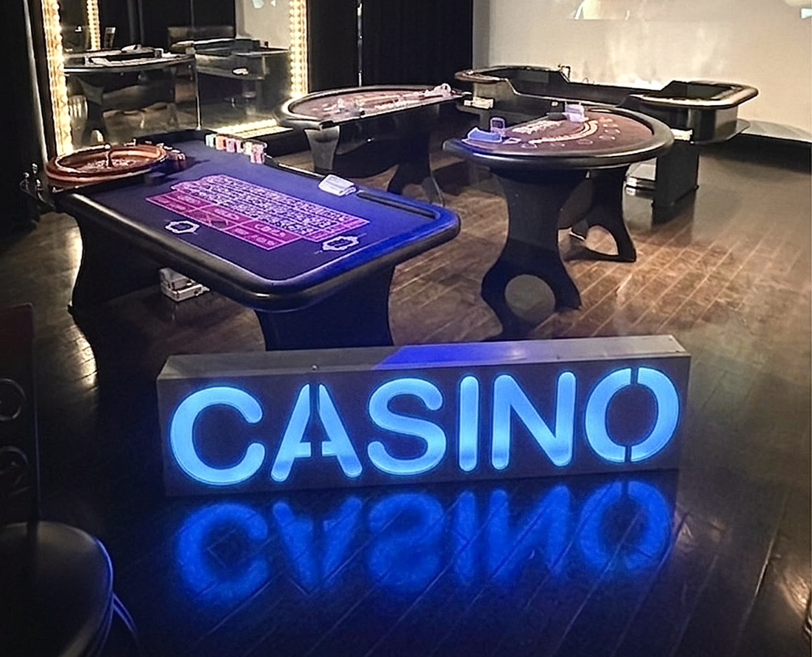 LED Casino Sign