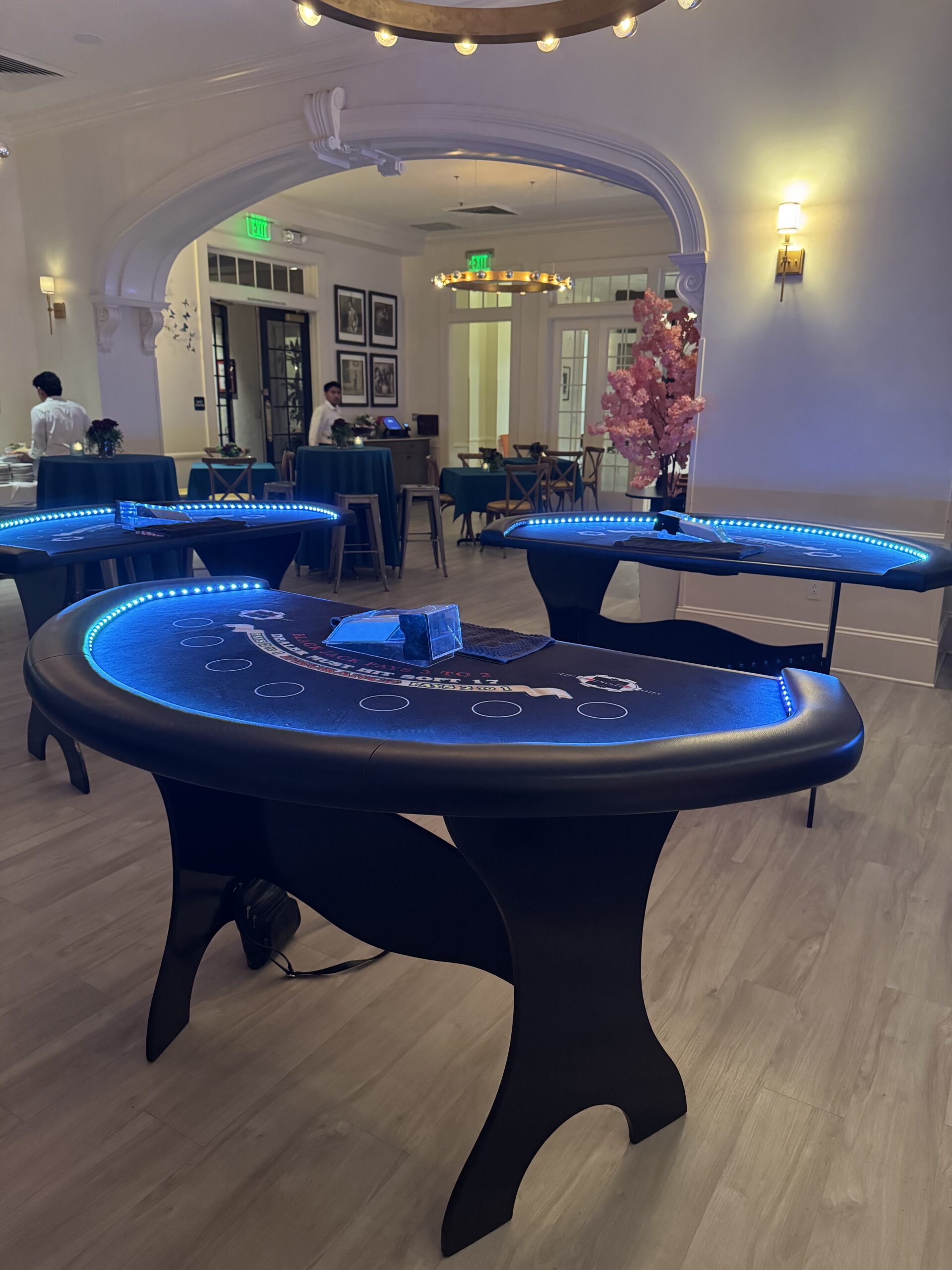 LED Blackjack Table